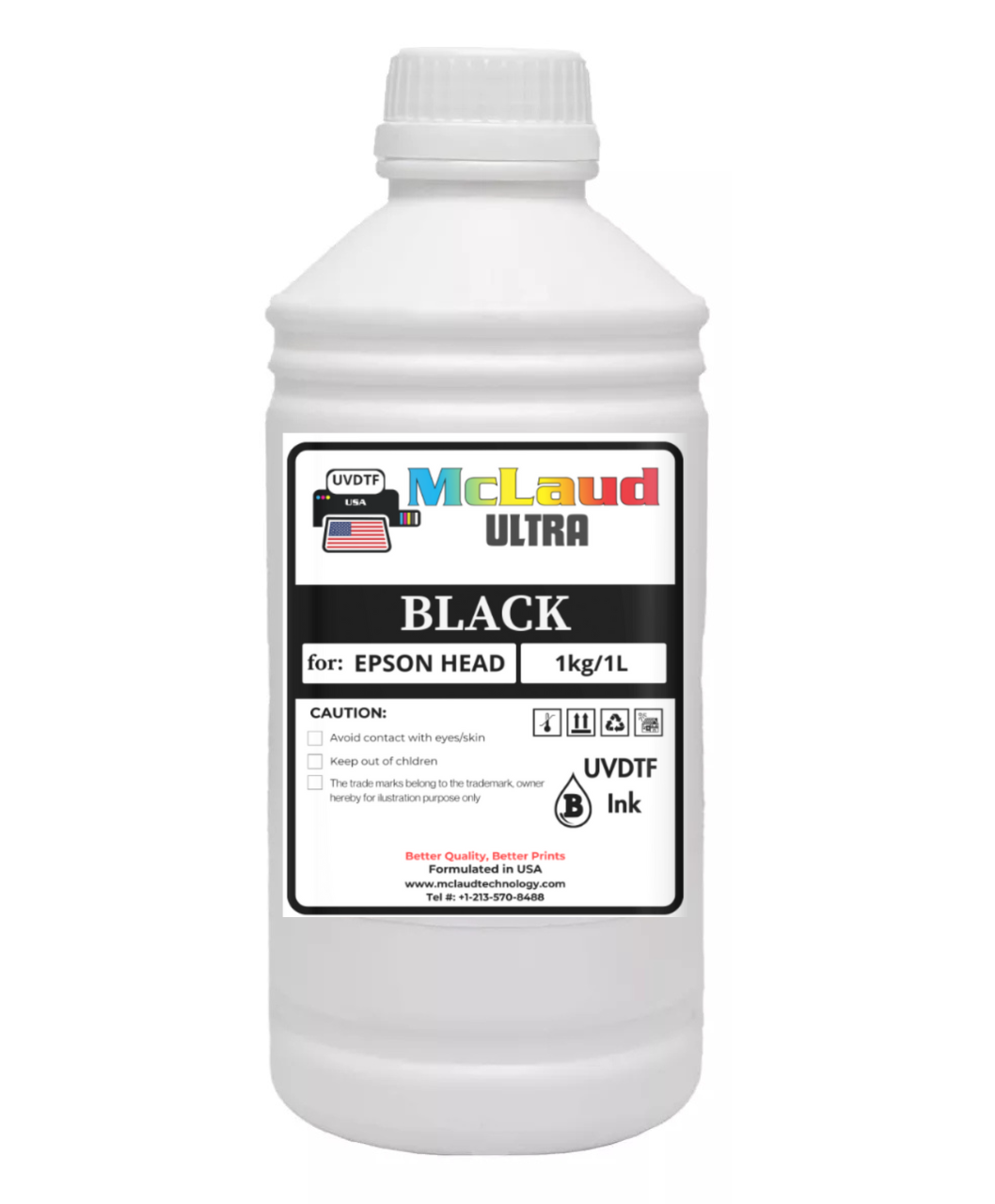 McLaud Ultra DTF Ink, Formulated in USA