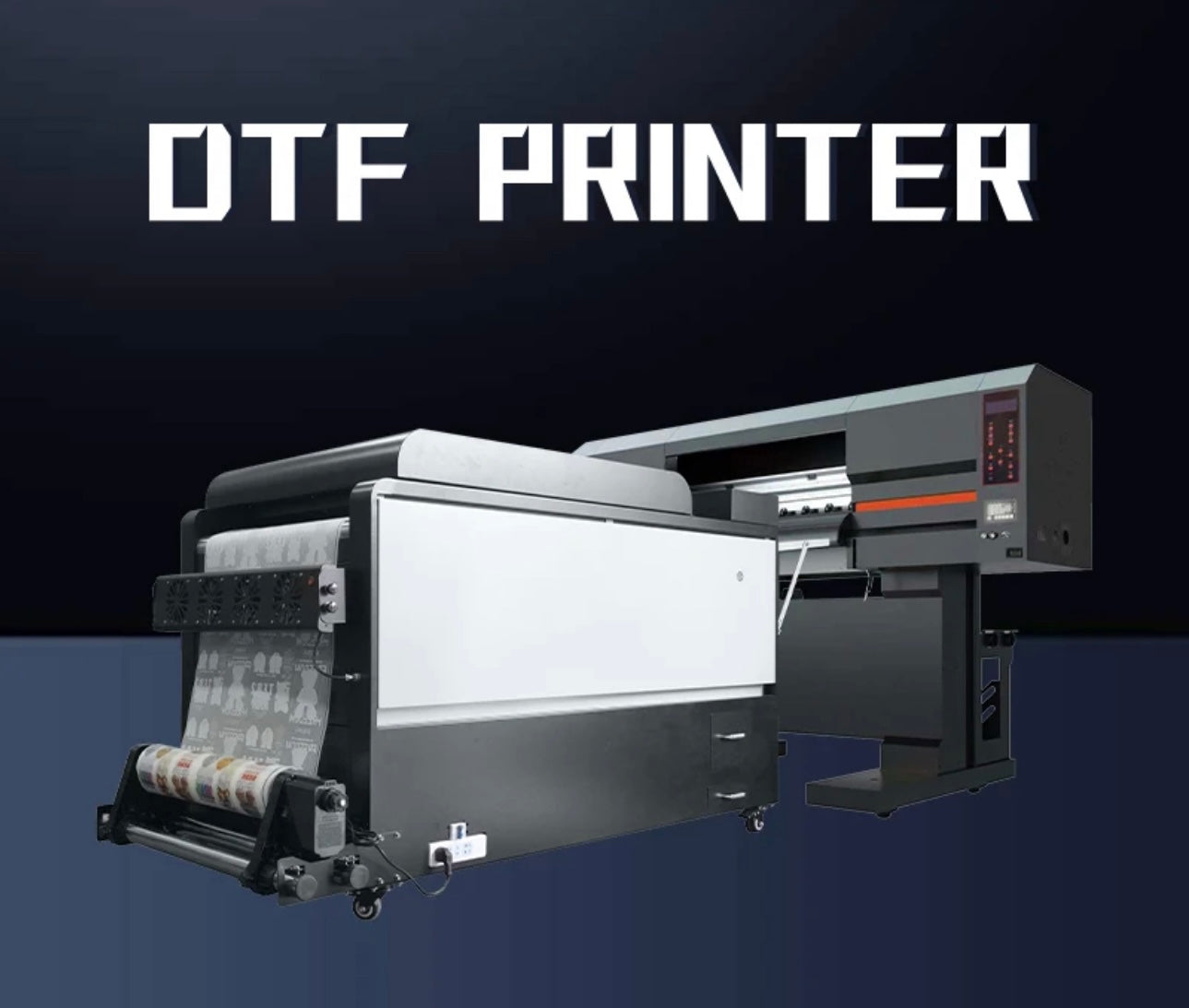 McLaud DTF2450 5-Head DTF Printer , 24 inch wide print, Special Factory Price