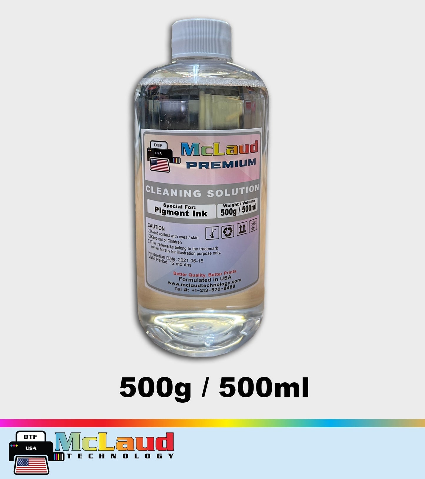 McLaud Premium Wet Capping Solution, Special for DTF & Pigment Ink