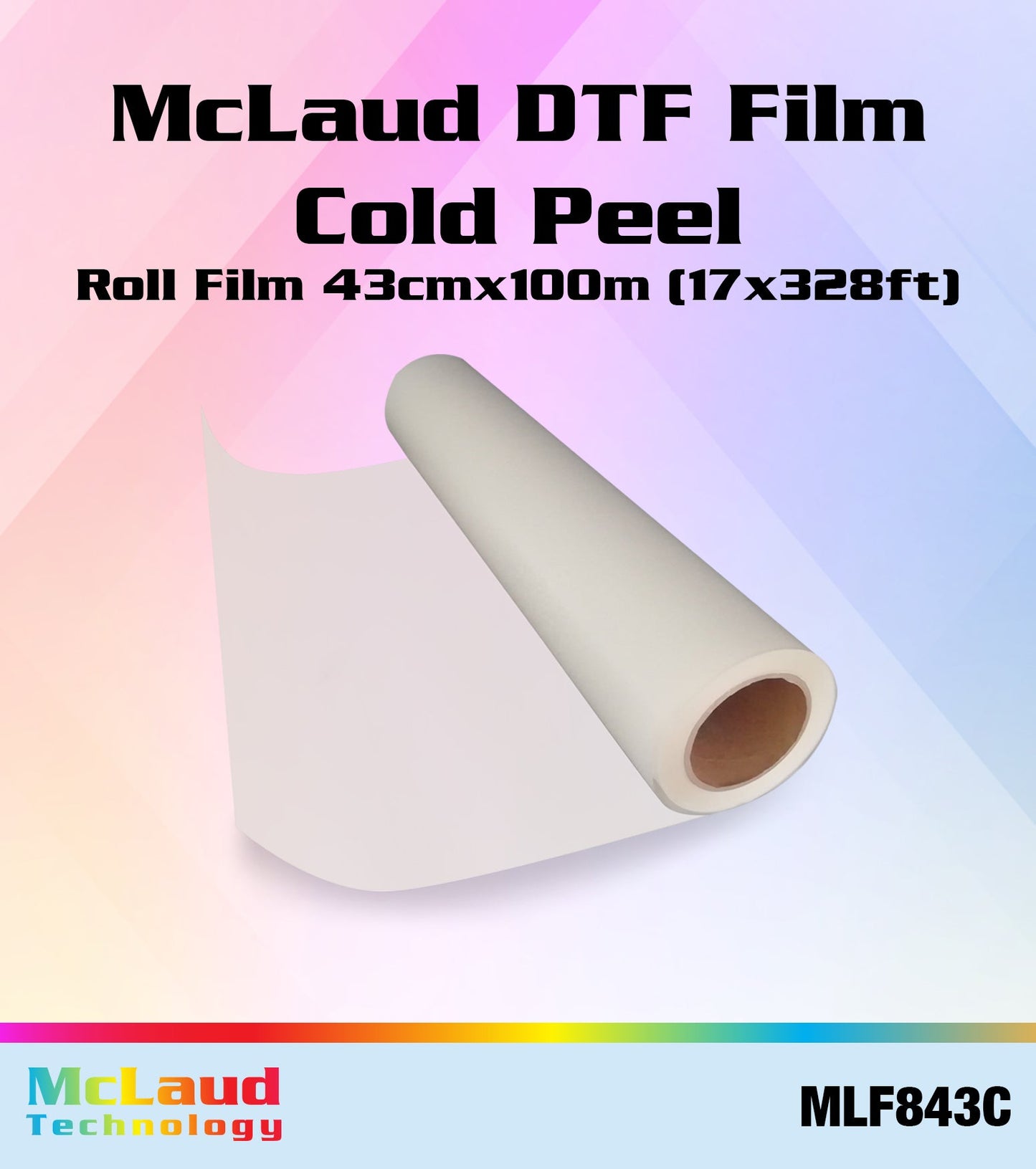 McLaud Premium DTF Roll Film, Factory Price