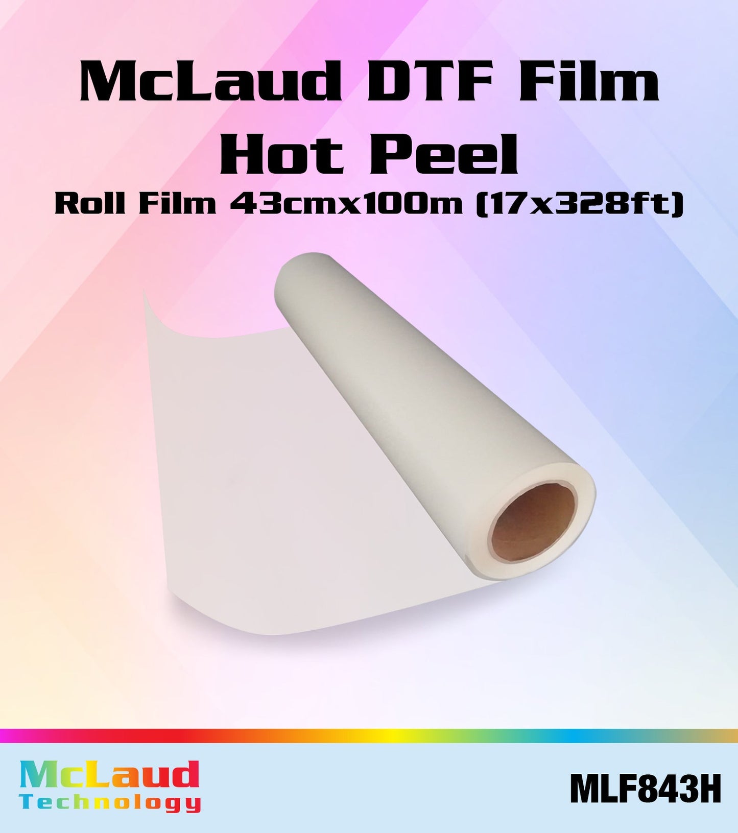 McLaud Premium DTF Roll Film, Factory Price