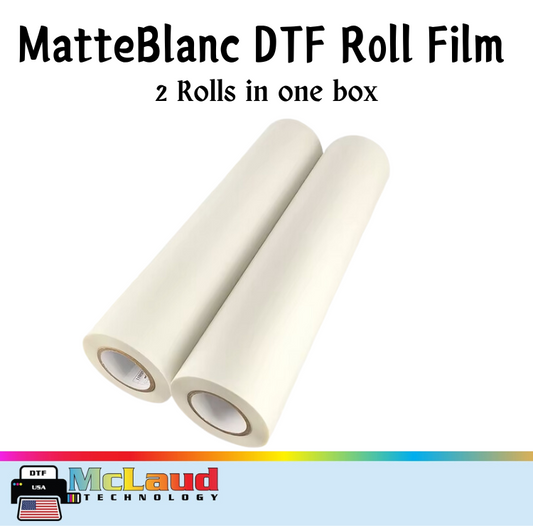 MatteBlanc DTF Roll Film 2 Rolls in one box, Factory Price